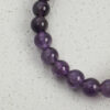 Original detail view of Clear Quartz, Amethyst, Citrine & Cultured Pearl Bracelet