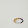 Original detail view of Clear Quartz, Amethyst, Citrine & Cultured Pearl Bracelet
