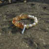 Aura & Qi detail 1J7A9341 Original detail view of Citrine & Cultured Pearl Bracelet