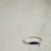 Original detail view of Lapis Lazuli & Cultured Pearl Bracelet