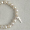 Aura & Qi detail 1J7A9669 Original detail view of Amethyst & Cultured Pearl Bracelet