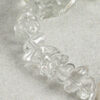 Original detail view of Clear Quartz, Green Crystal & Cultured Pearl Bracelet
