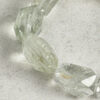 Original detail view of Clear Quartz, Green Crystal & Cultured Pearl Bracelet