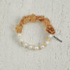 Aura & Qi detail 1J7A9741 Original detail view of Citrine & Cultured Pearl Bracelet