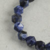 Original detail view of Blue-Veined Stone & Cultured Pearl Bracelet