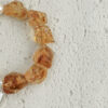 Aura & Qi detail 1J7A9763 Original detail view of Citrine & Cultured Pearl Bracelet