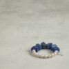 Original detail view of Lapis Lazuli & Cultured Pearl Bracelet