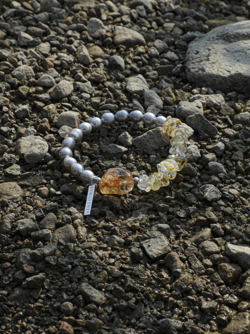 Aura & Qi reference 22 Original product reference image for Citrine & Cultured Pearl Bracelet