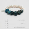 Original product reference image for Blue Apatite & Cultured Pearl Bracelet